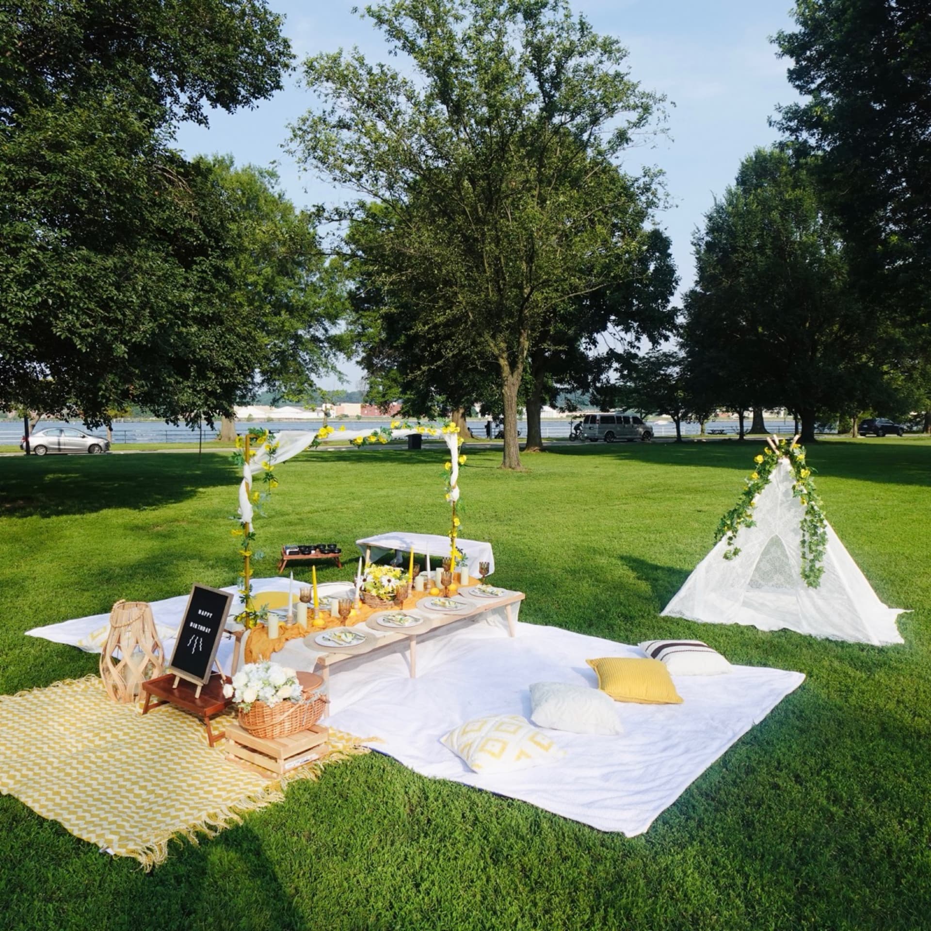 Picnic setup 12