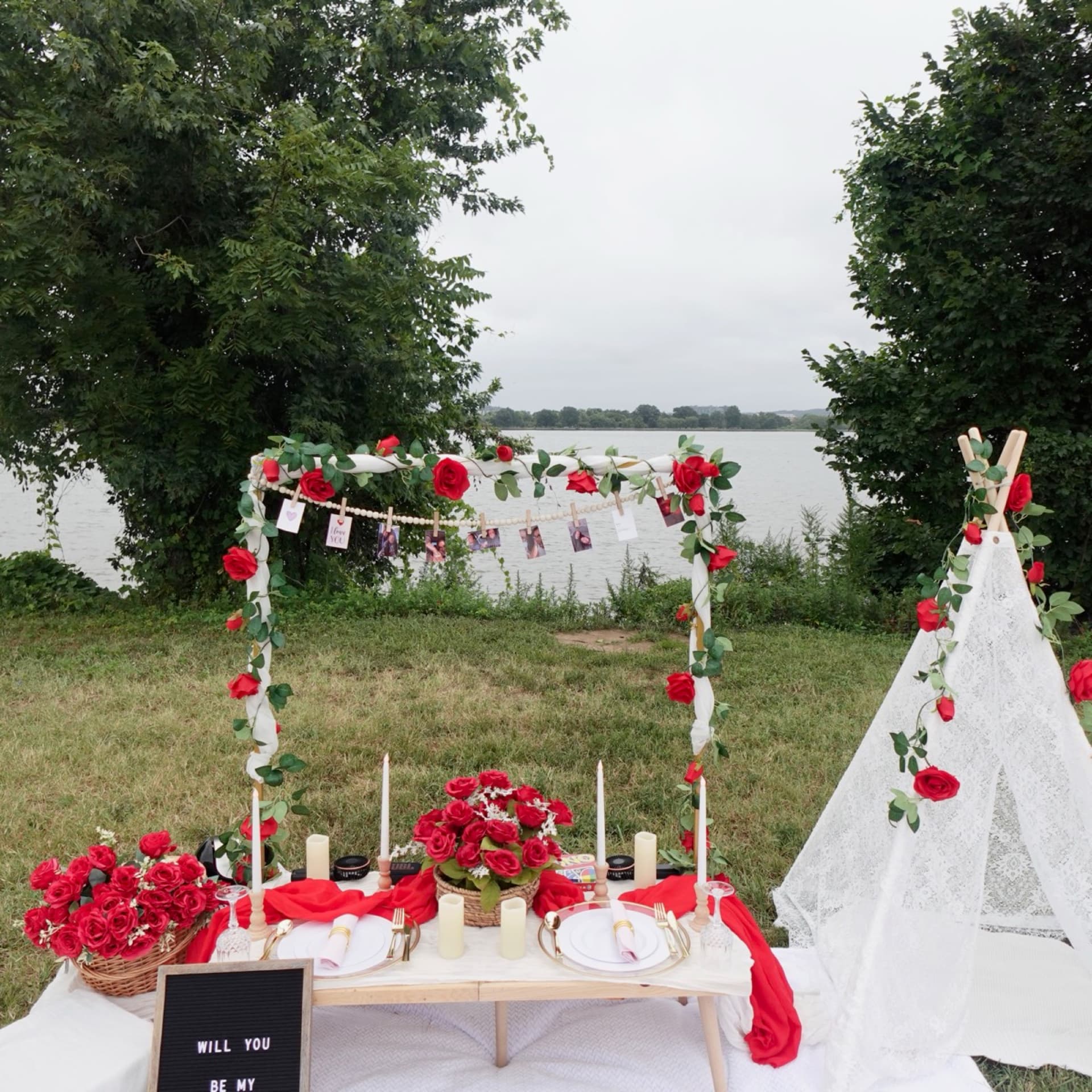 Picnic setup 2