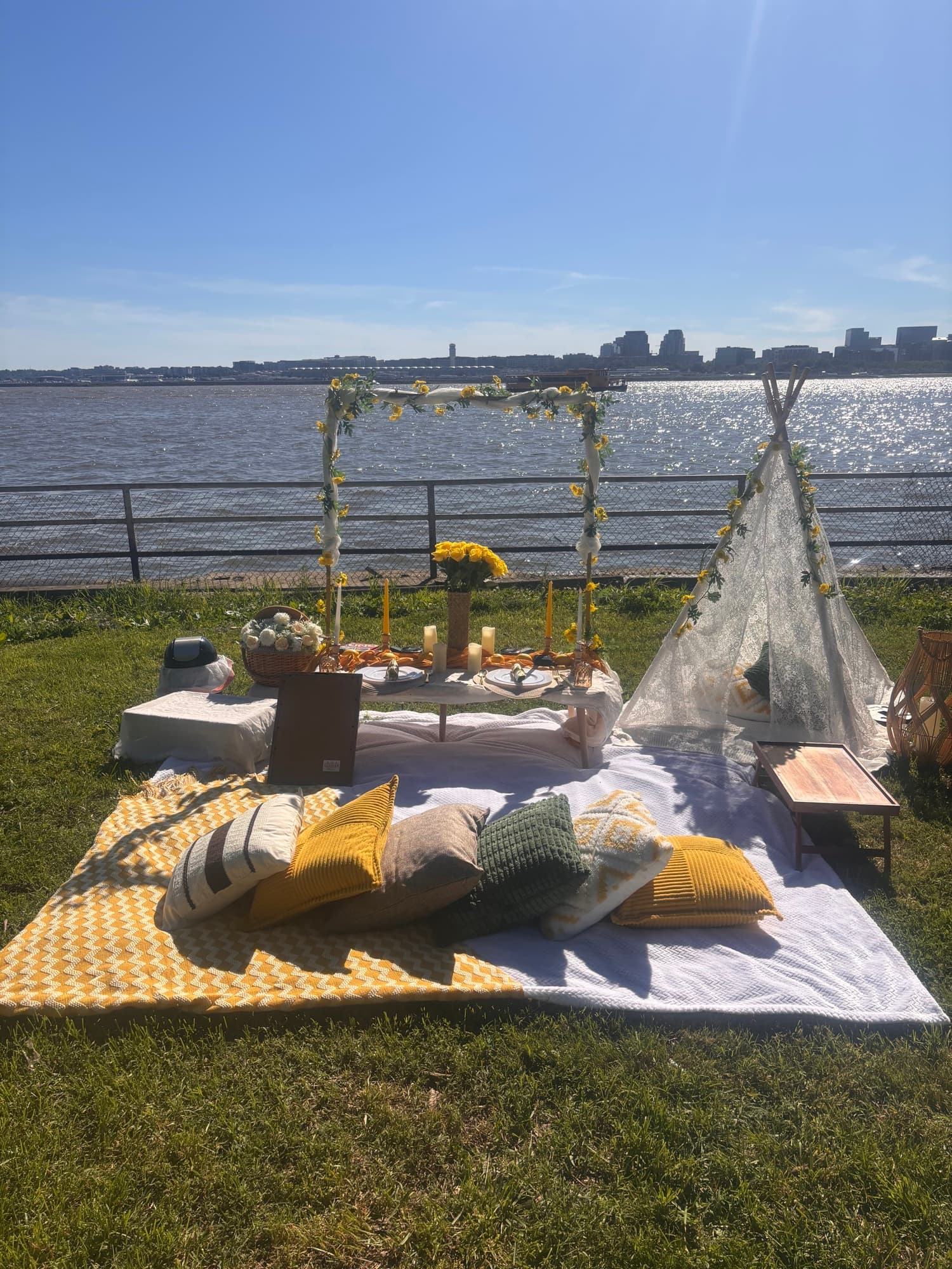 Picnic setup 15